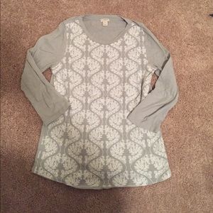 Gray J. Crew sweater